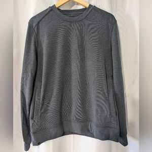 Ministry of Supply - Men's Fusion Terry Sweatshirt - Medium - Charcoal